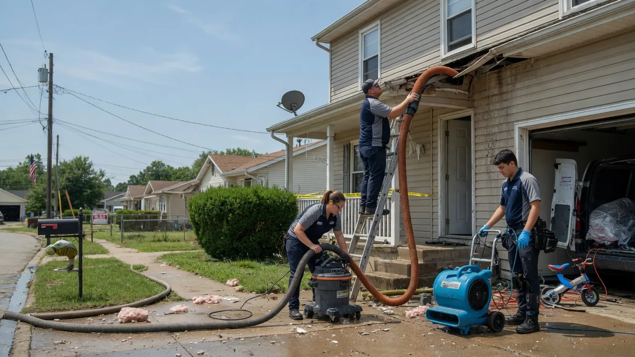 Water Damage Restoration in Lenexa, KS near me